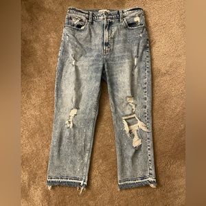 Abercrombie Curve Love Ankle Jeans
